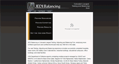 Desktop Screenshot of jedibalancing.com